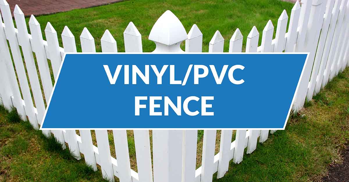 vinyl/pvc fence