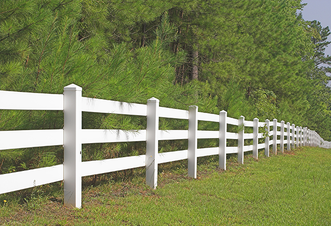 how to install a split rail fence