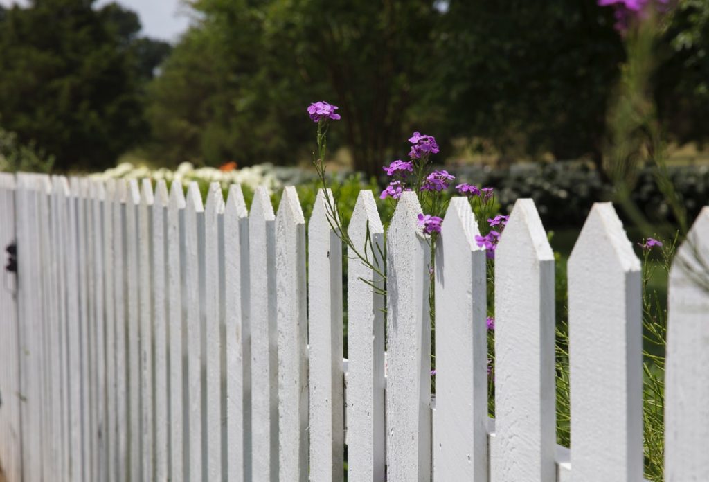 landscape fencing